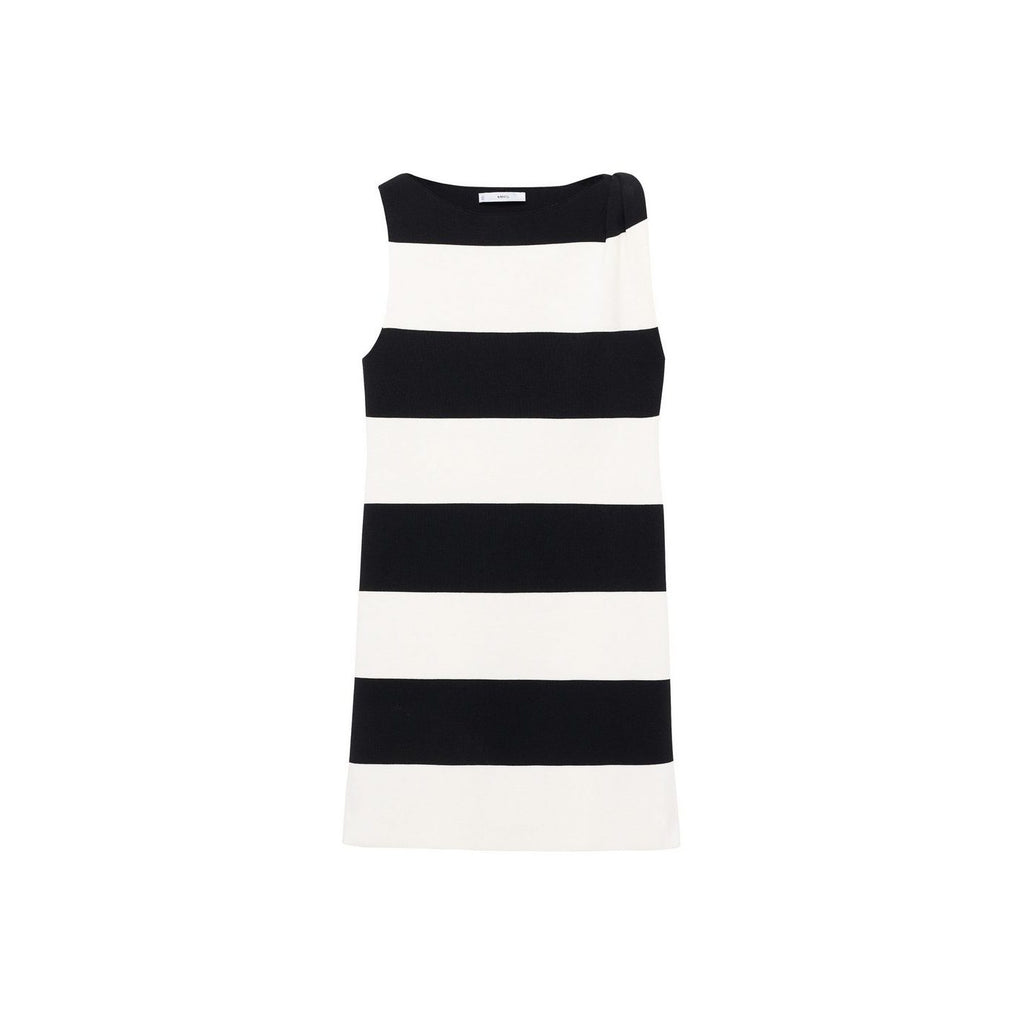 Robe Maille Bretelles Asymétriques