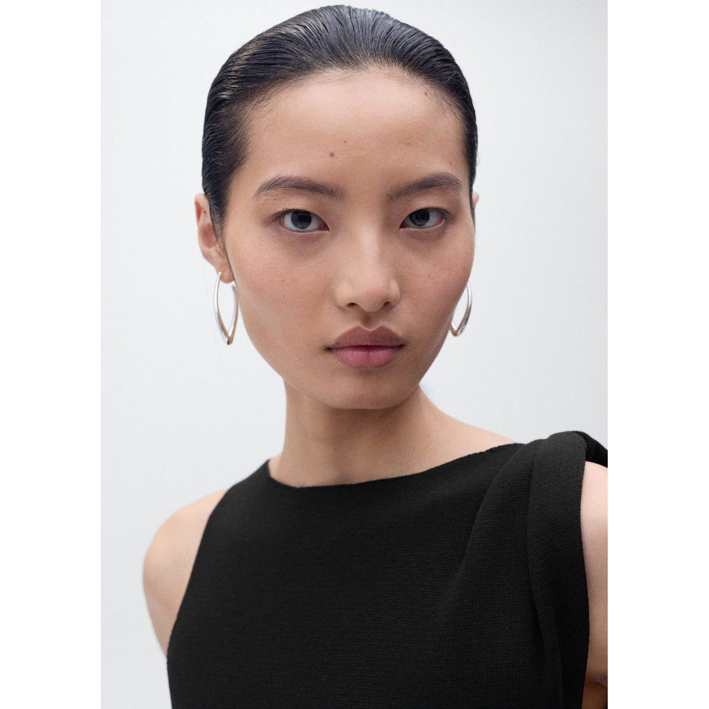 Robe Maille Bretelles Asymétriques