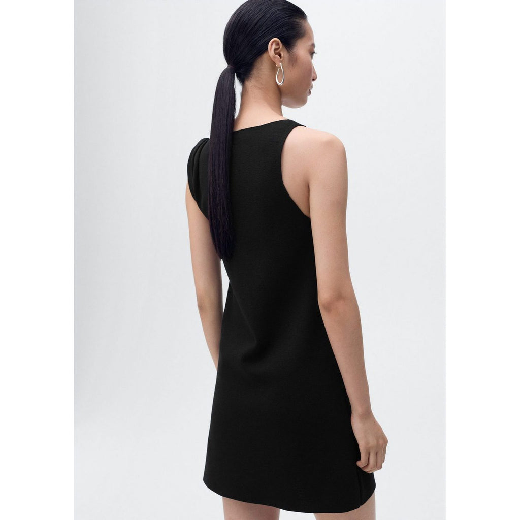 Robe Maille Bretelles Asymétriques