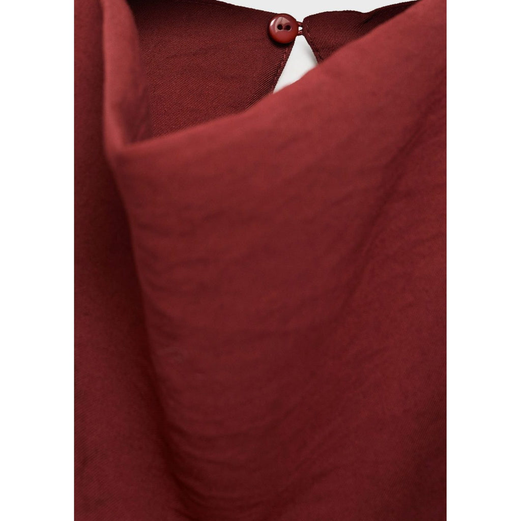 Chemisier Col Drapé Ceinture