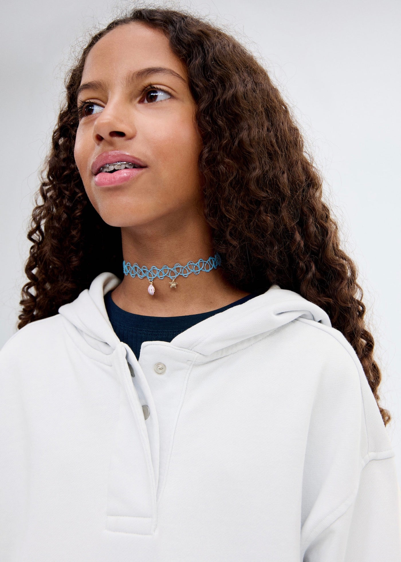 Sweat Blueset Bleu Ciel - Fille