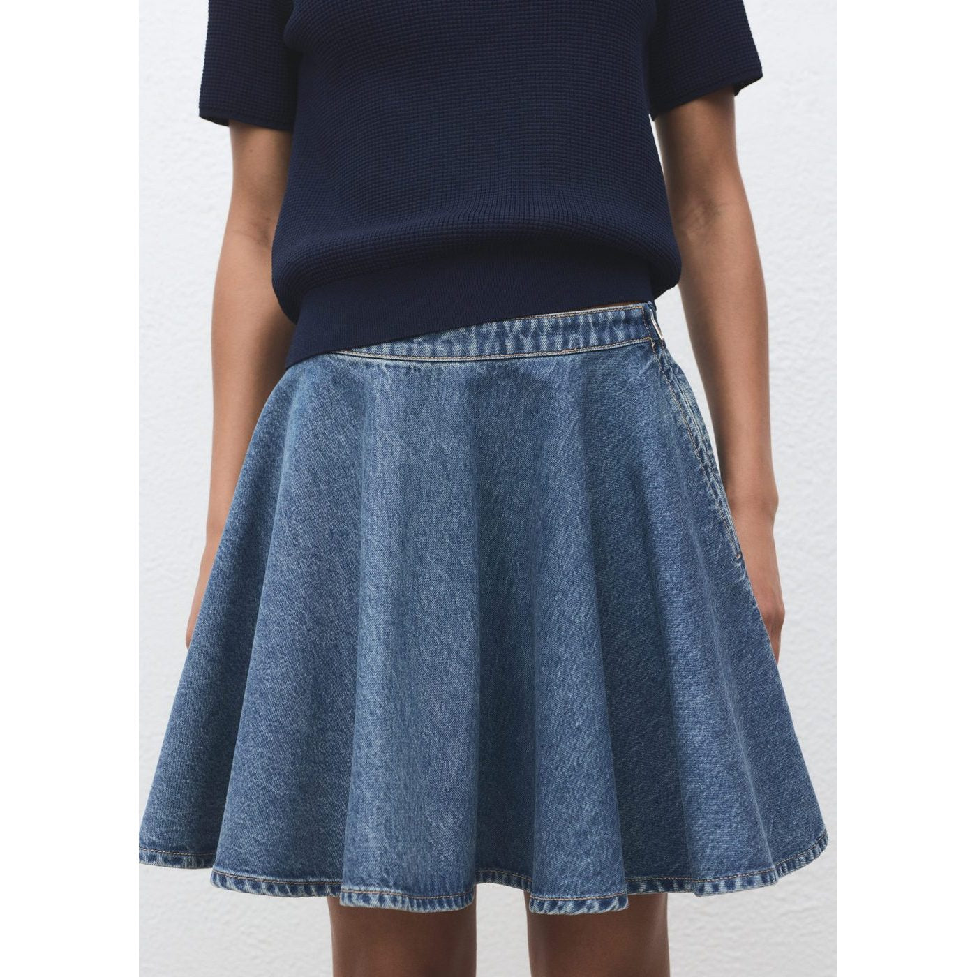 Jupe Courte Denim