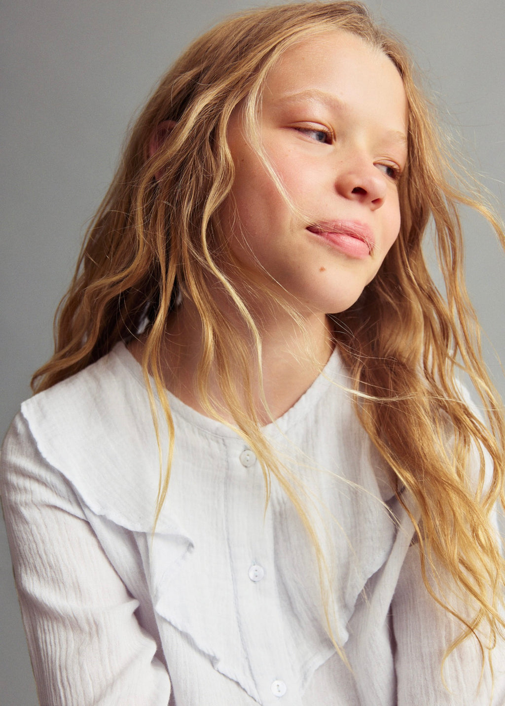 Chemise Lau Bleu Ciel - Fille