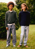 Marco Dark Green Jumper - Boy