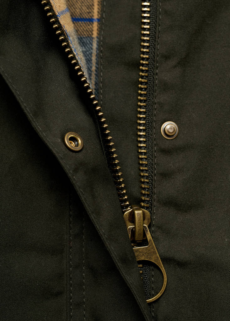 Parka In Cotone Di Velluto A Coste