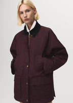 Cotton Corduroy Parka