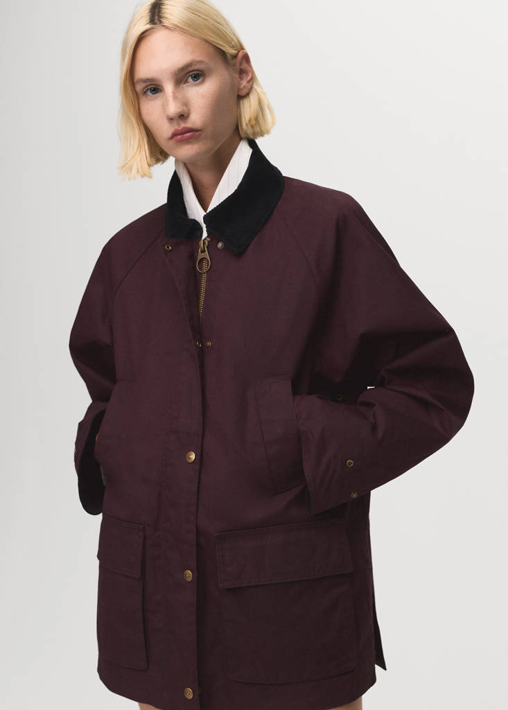 Cotton Corduroy Parka