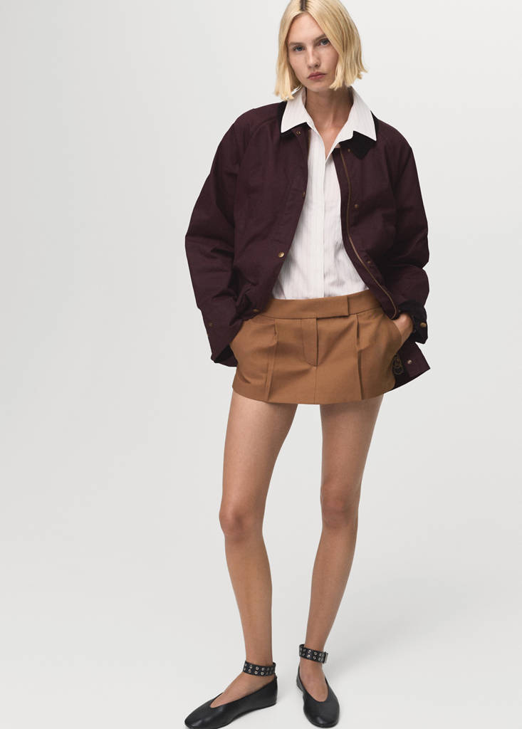 Cotton Corduroy Parka