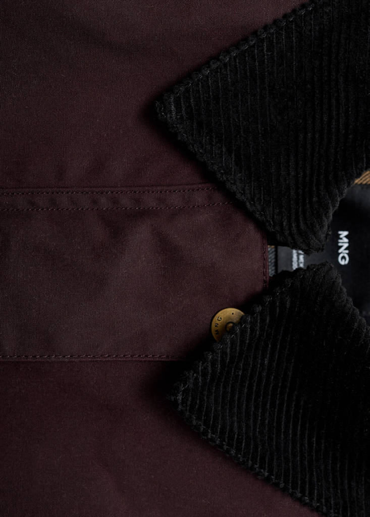 Cotton Corduroy Parka
