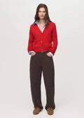 Cardigan Maille Col V