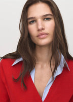 Cardigan Maille Col V