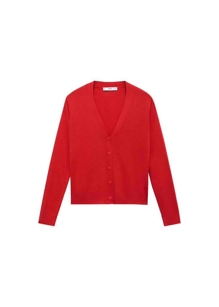 Cardigan Maille Col V