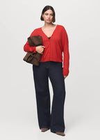 Cardigan Maille Col V
