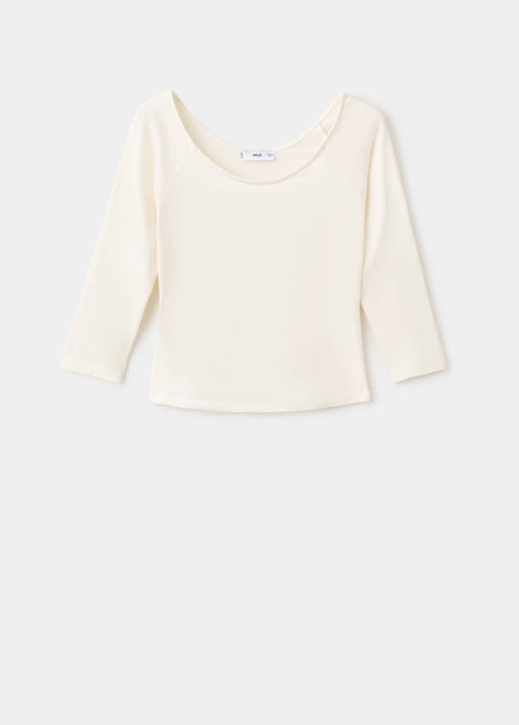 T-Shirt a maniche a tre quarti