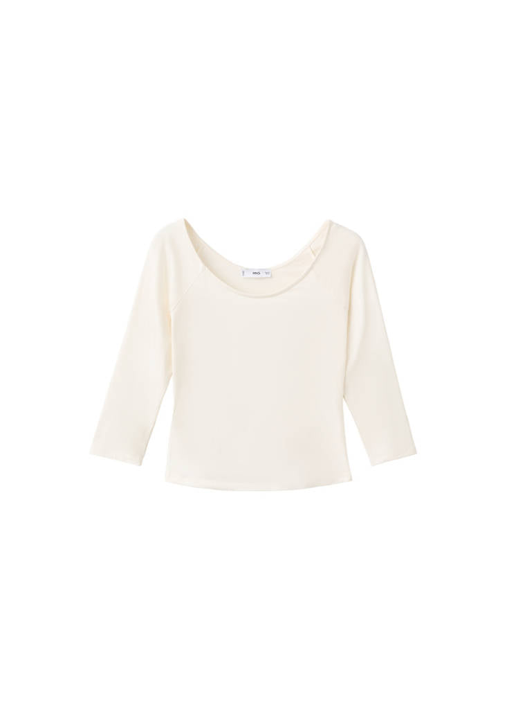 T-Shirt a maniche a tre quarti