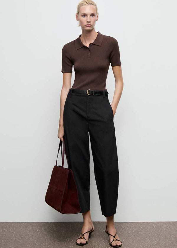 Pantalon Ballon Taille Haute