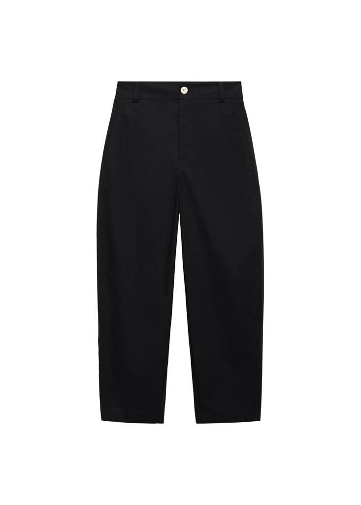 Pantaloni balloon a vita alta