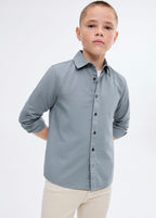 Chemise Pol Turquoise - Garçon