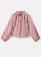 Blouse Charlote Rose - Fille