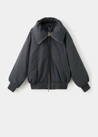 Funnel Neck Bomber Jacket
