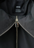 Funnel Neck Bomber Jacket