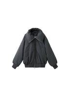 Funnel Neck Bomber Jacket