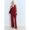 Pantalon Vella - Rouge