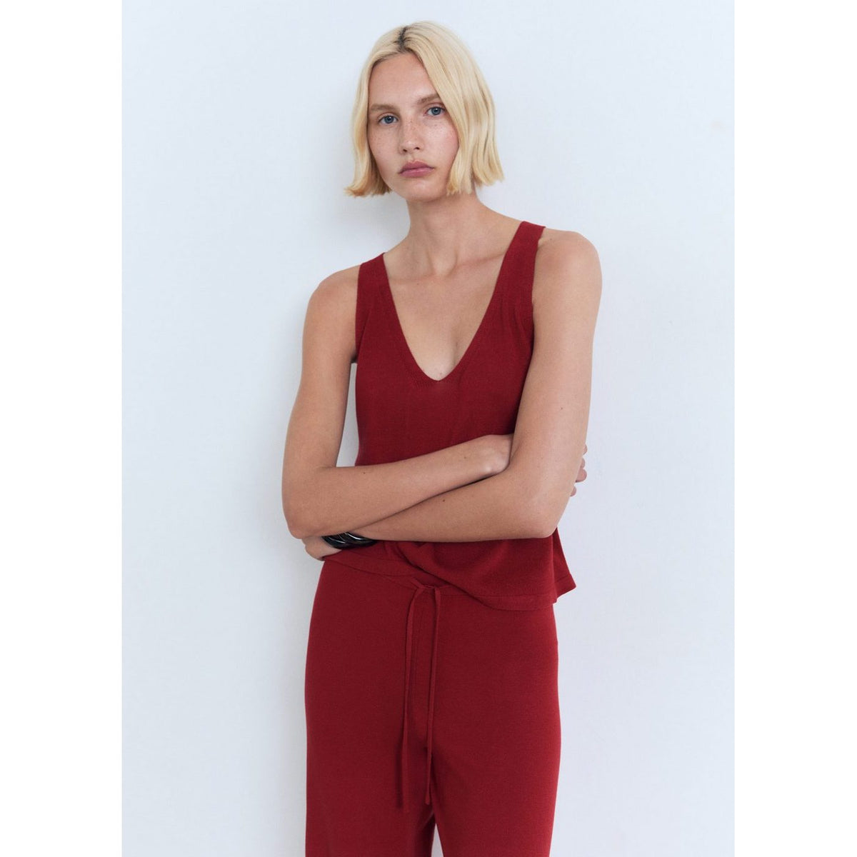 Pantalon Vella - Rouge