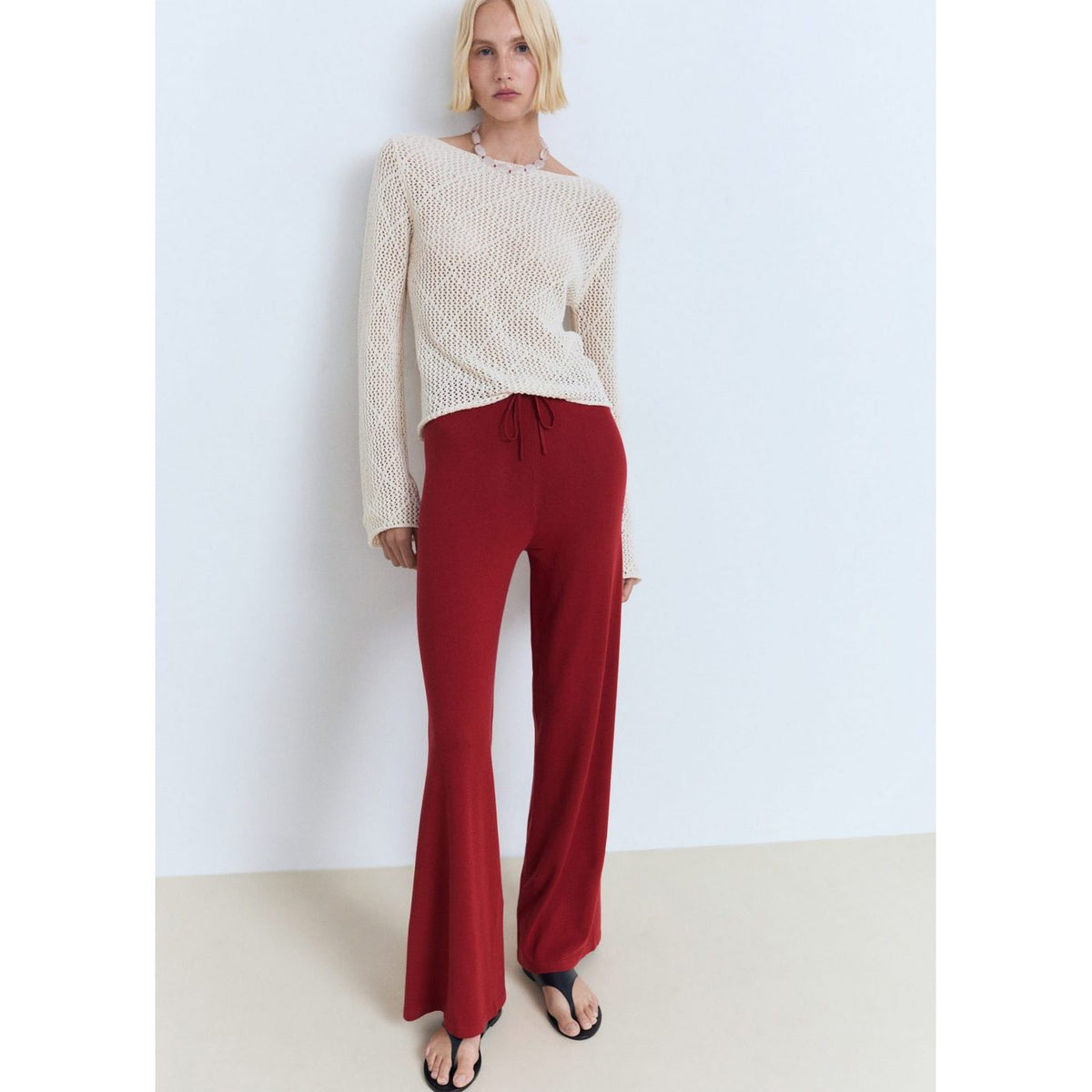 Pantalon Vella - Rouge