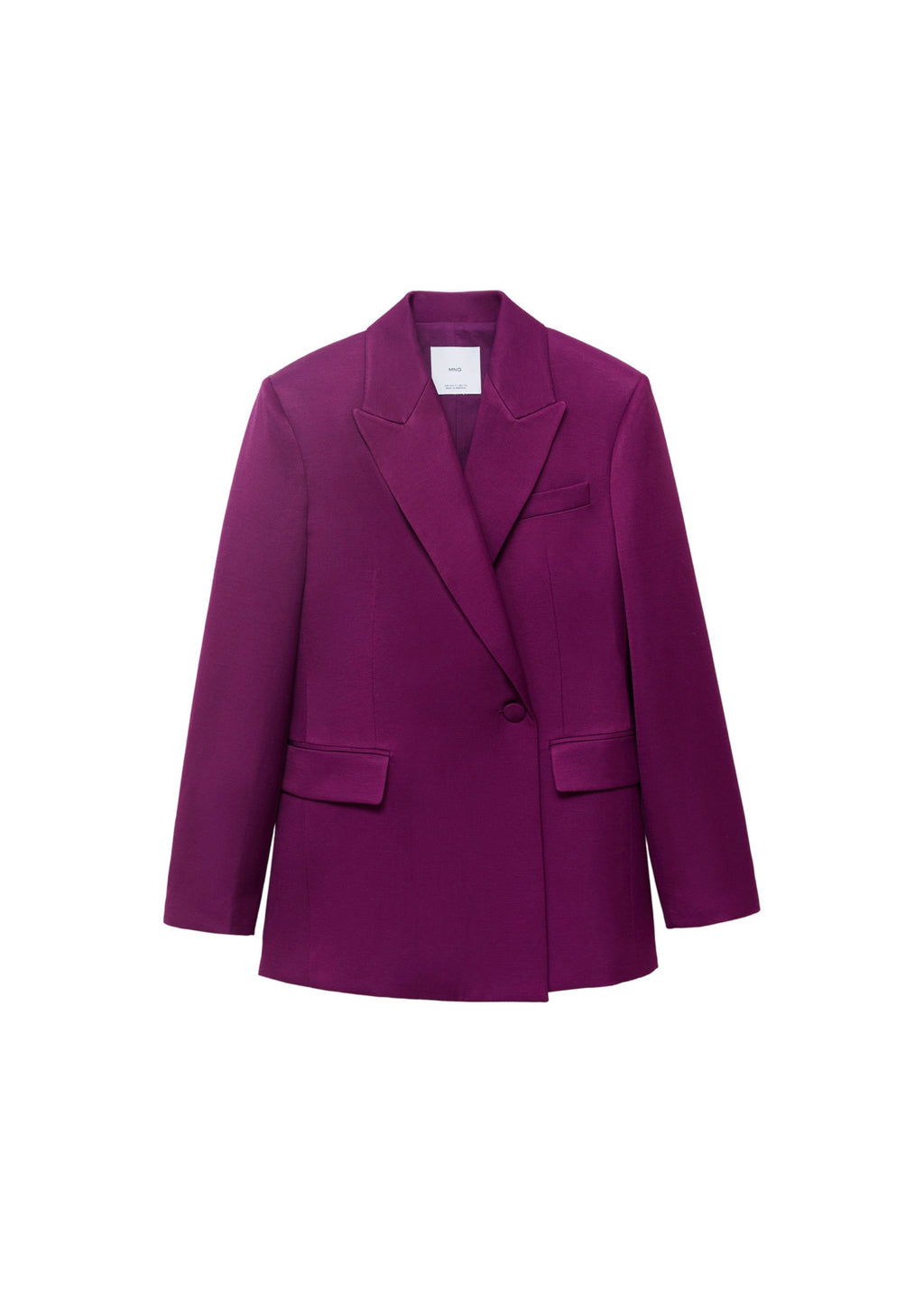 Americana Traje Cruzada Mezcla Lino