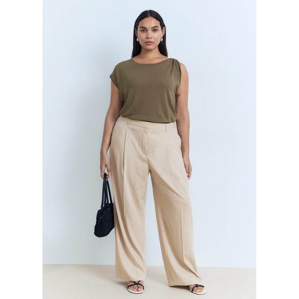 Carla Pants - Light/Pastel Gray