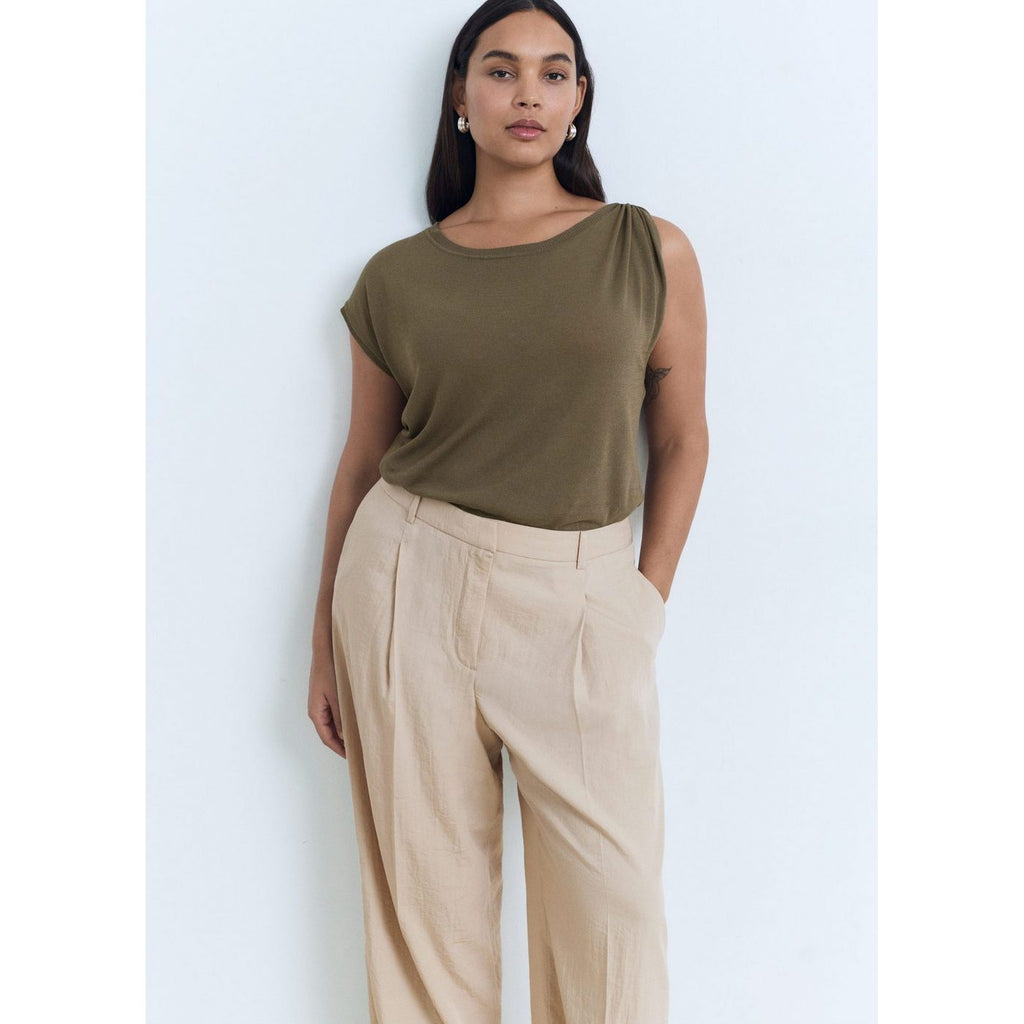 Carla Pants - Light/Pastel Gray