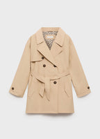 Trench Gina Gris Clair/Pastel - Fille