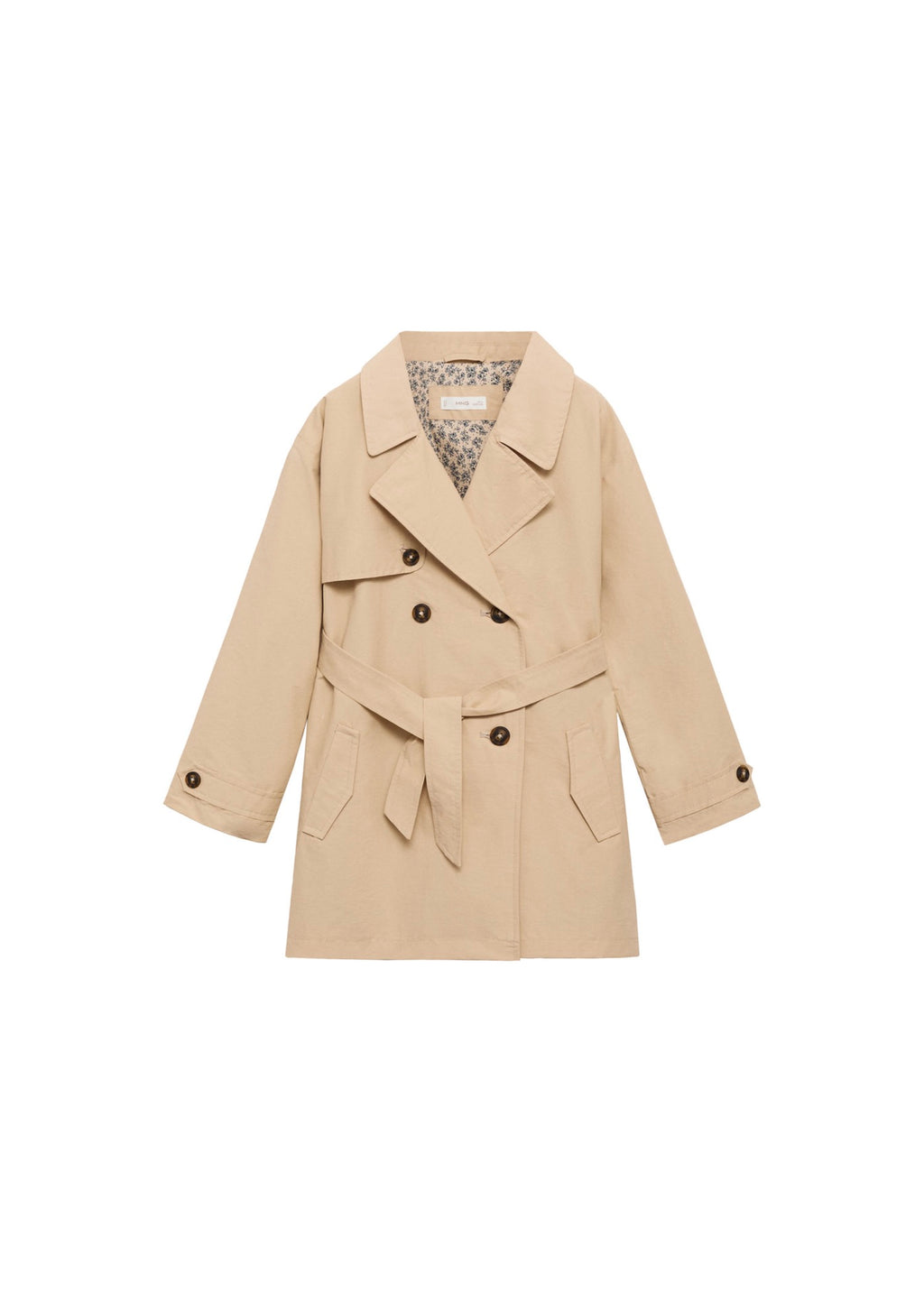 Trench Gina Gris Clair/Pastel - Fille