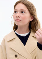 Trench Gina Gris Clair/Pastel - Fille