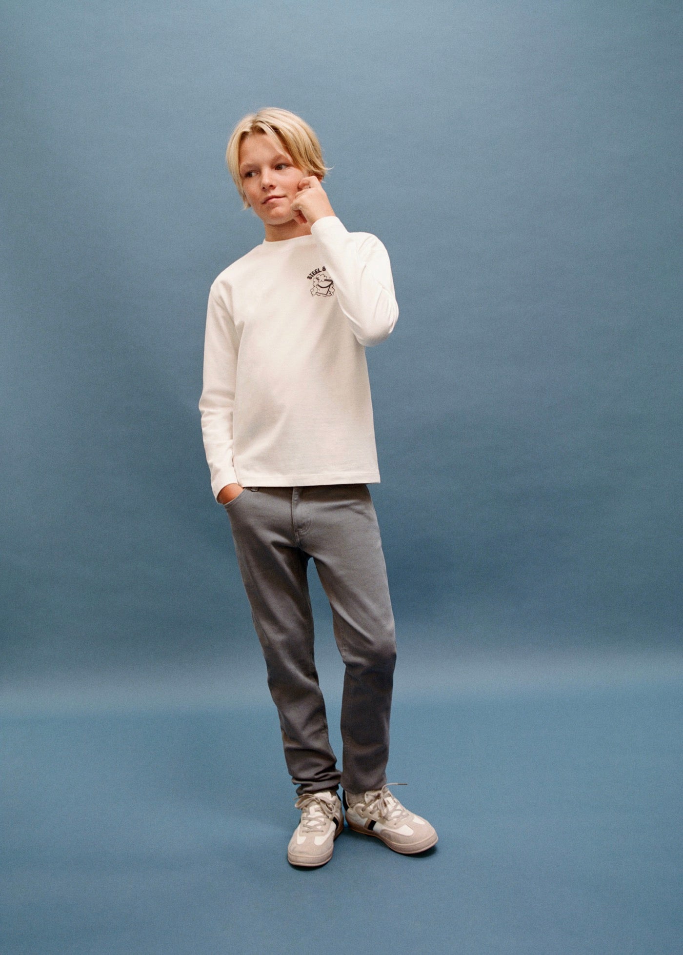 Pantalon Peru Bleu - Garçon