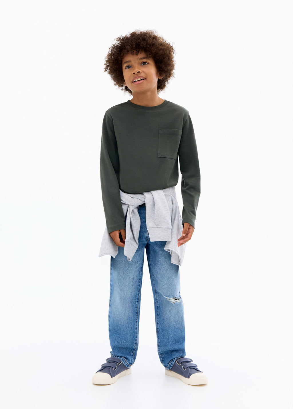 Basica1 Dark Green T-Shirt - Boy