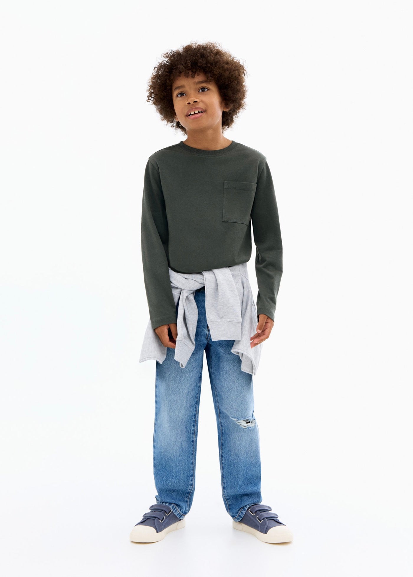 Basica1 Dark Green T-Shirt - Boy
