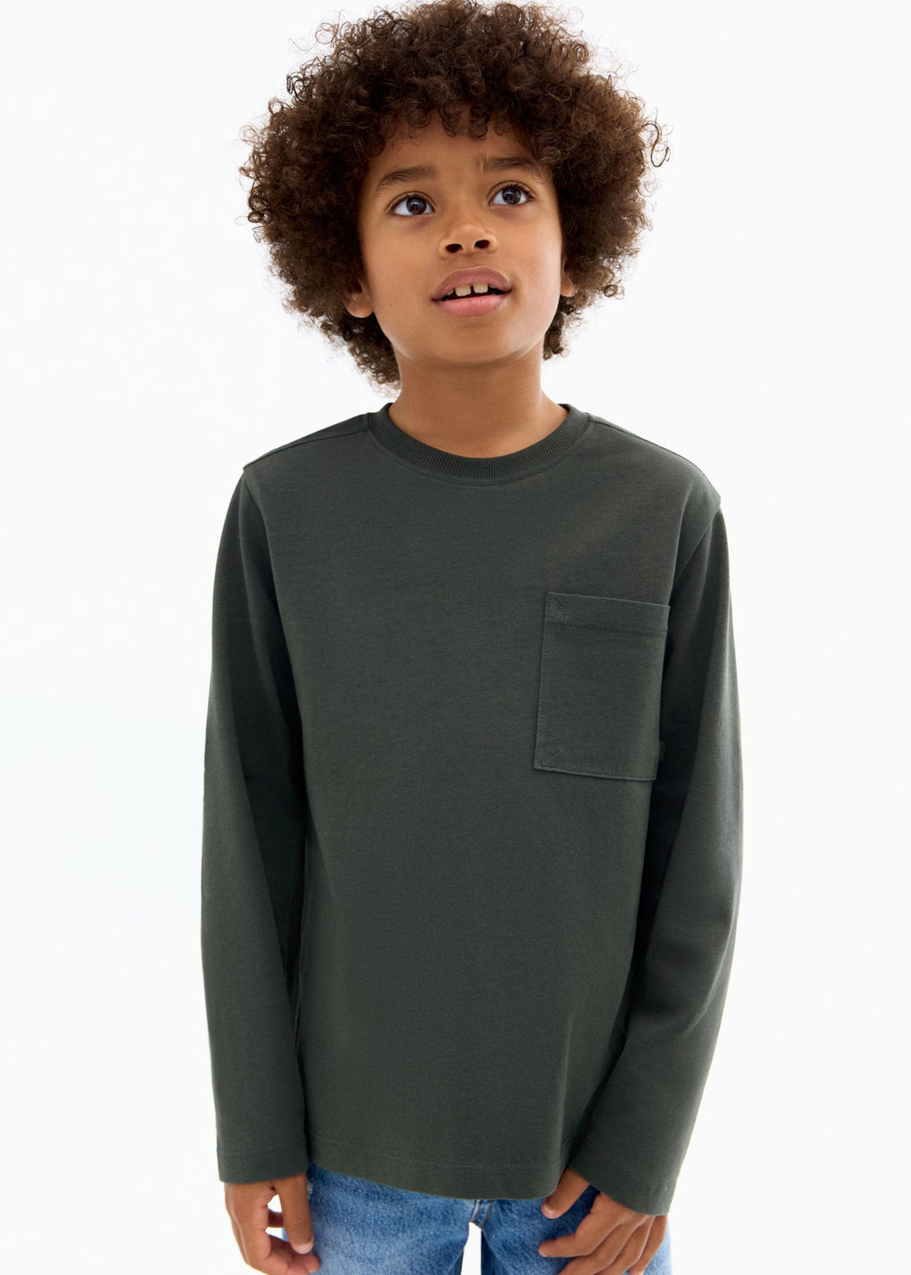 Basica1 Dark Green T-Shirt - Boy