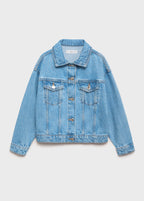 Blouson Alice Bleu Moyen - Fille
