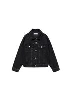 Blouson Alice Denim Noir - Fille