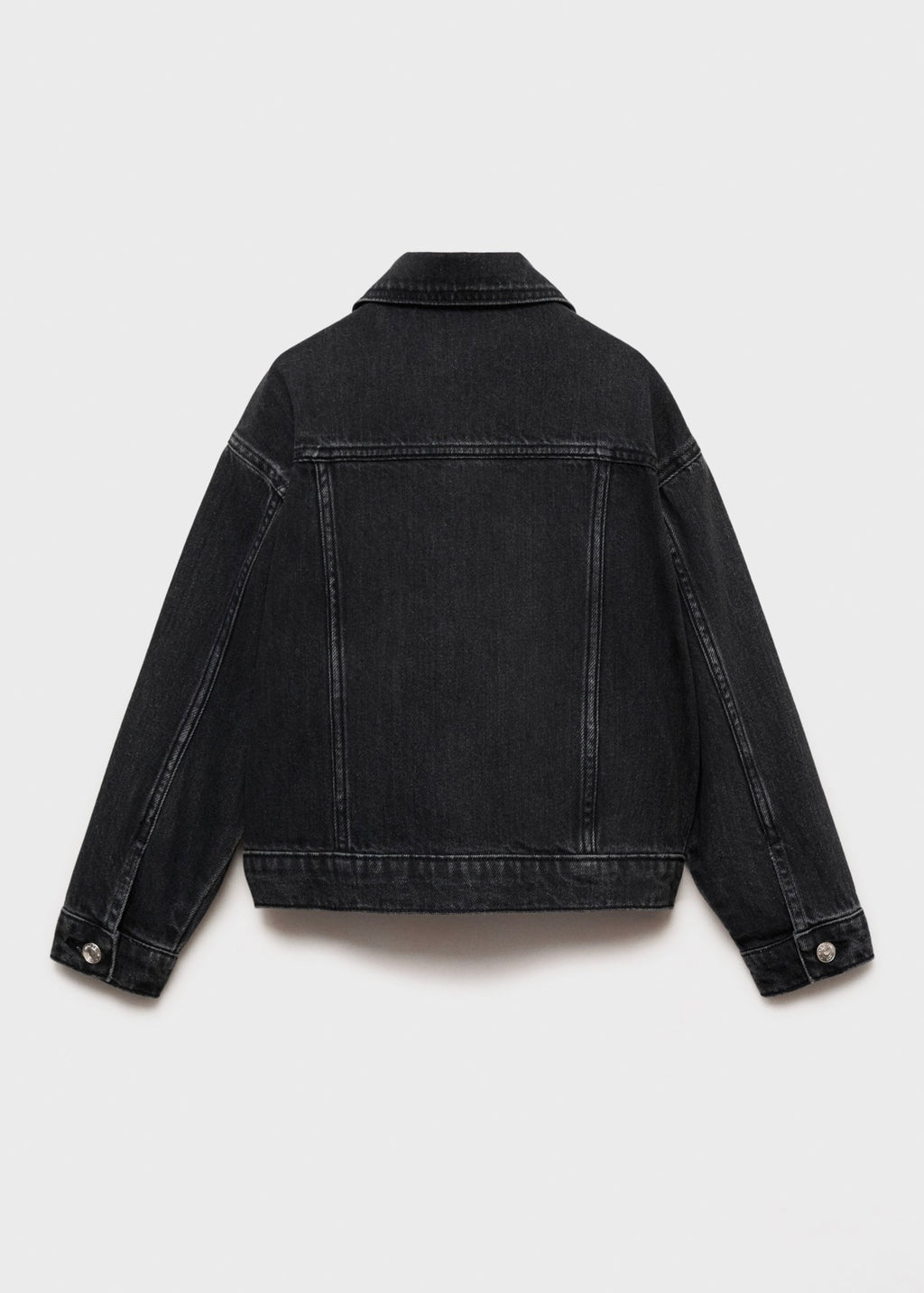 Blouson Alice Denim Noir - Fille