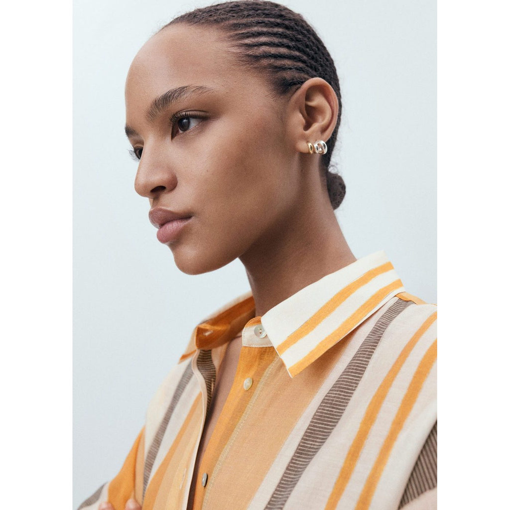 Chemise Rayures Lyocell