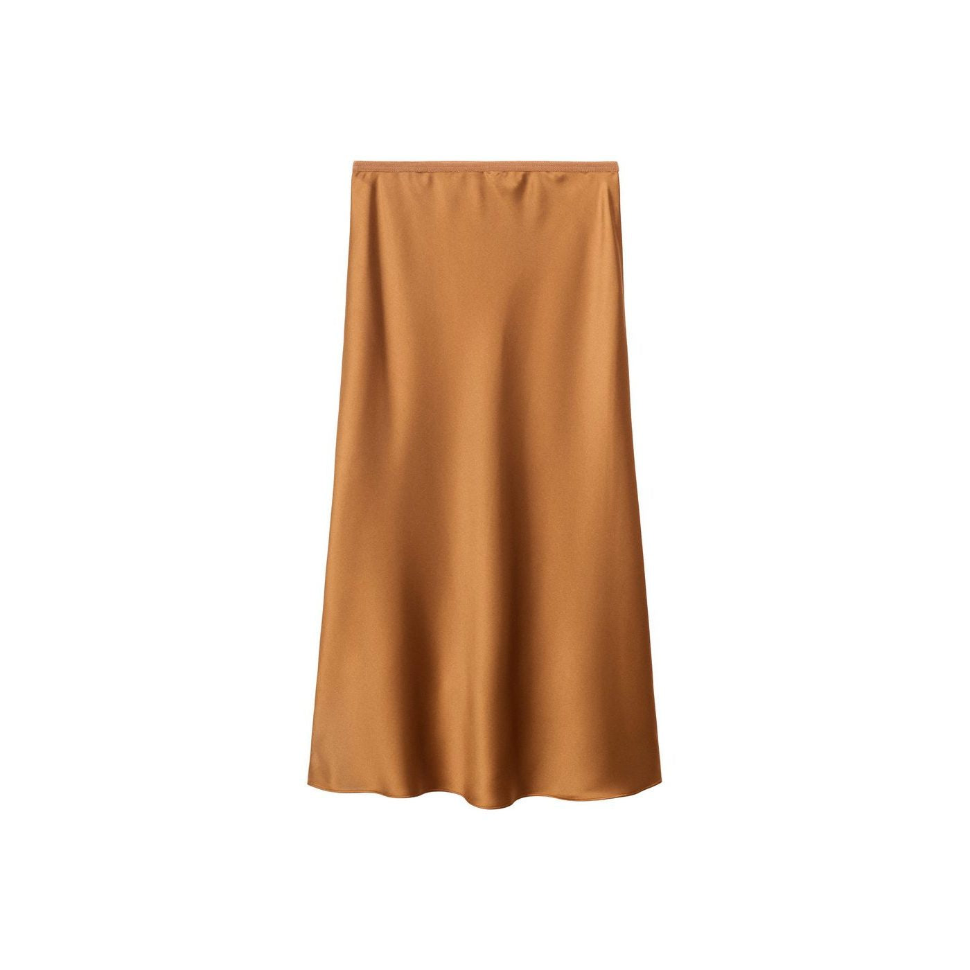 Jupe Midi Satinée