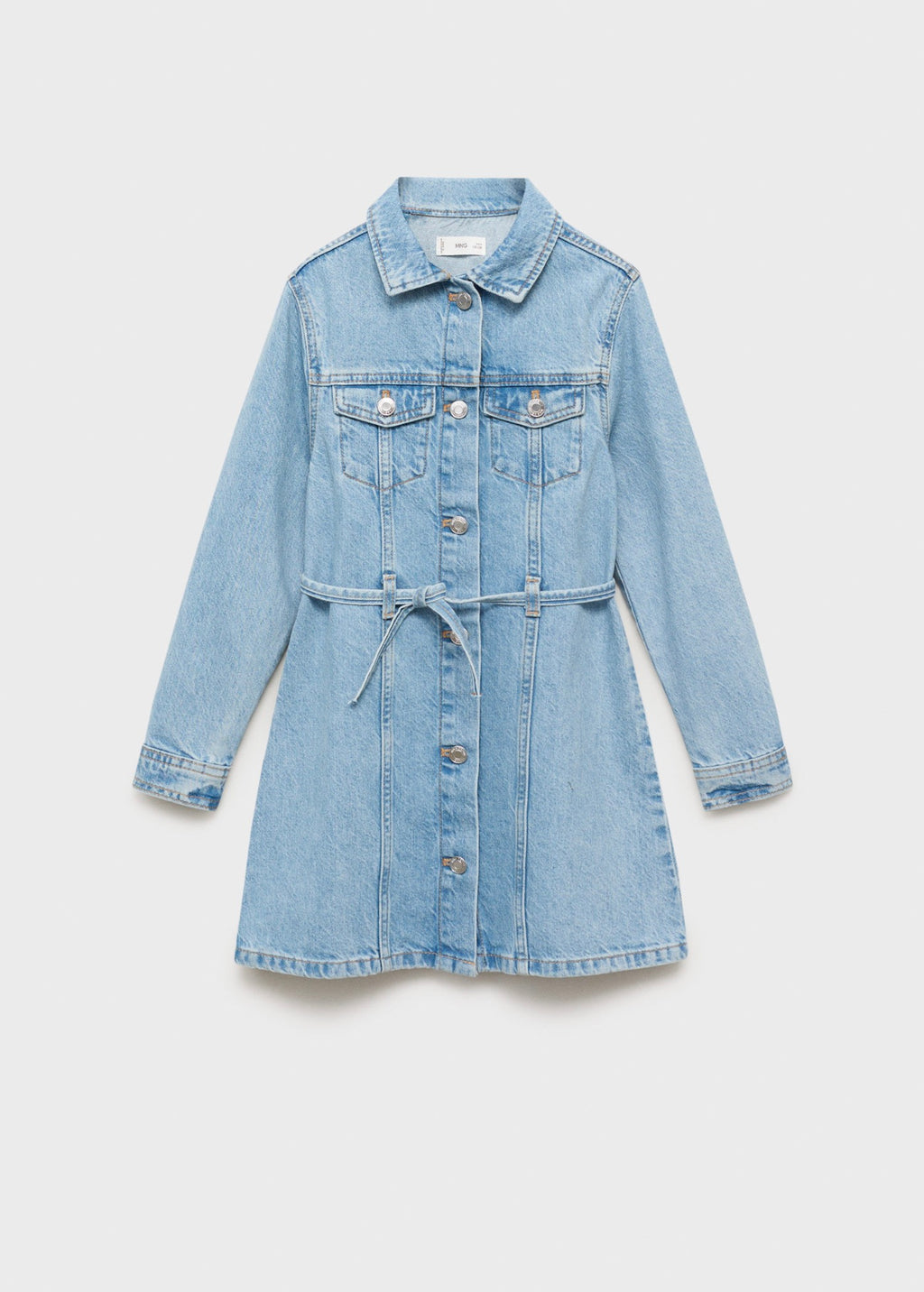 Robe Marta Bleu Moyen - Fille