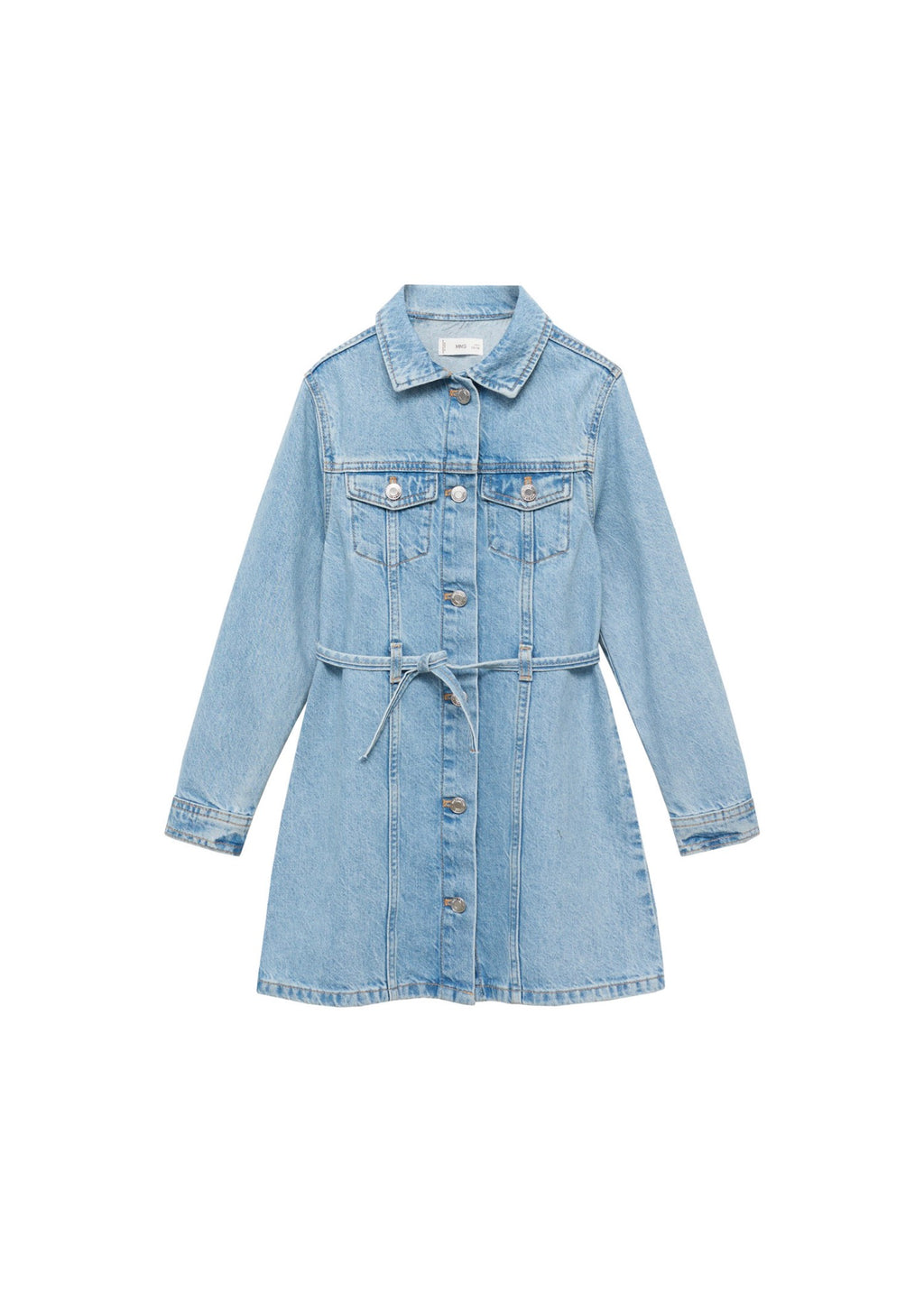 Robe Marta Bleu Moyen - Fille