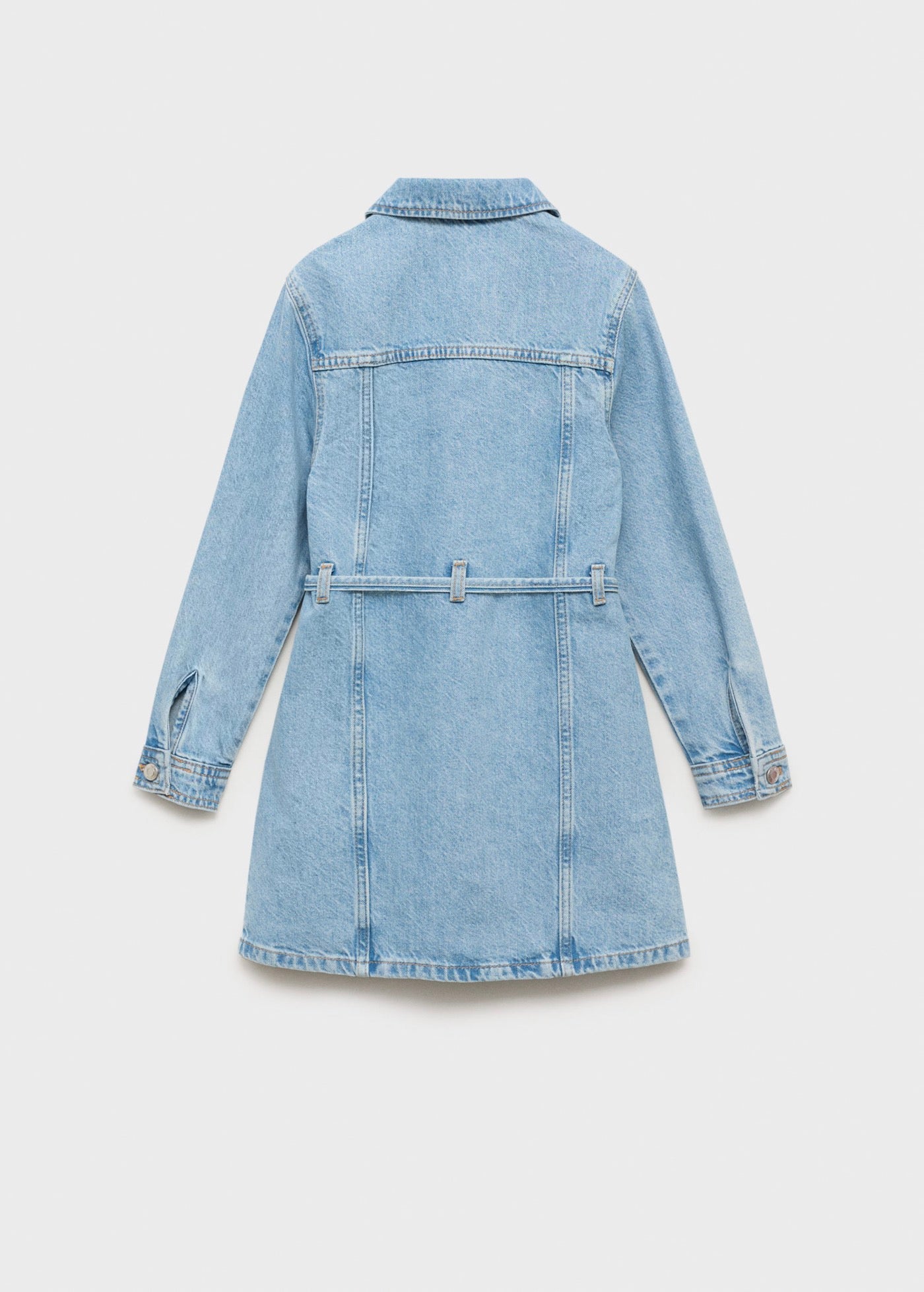 Robe Marta Bleu Moyen - Fille