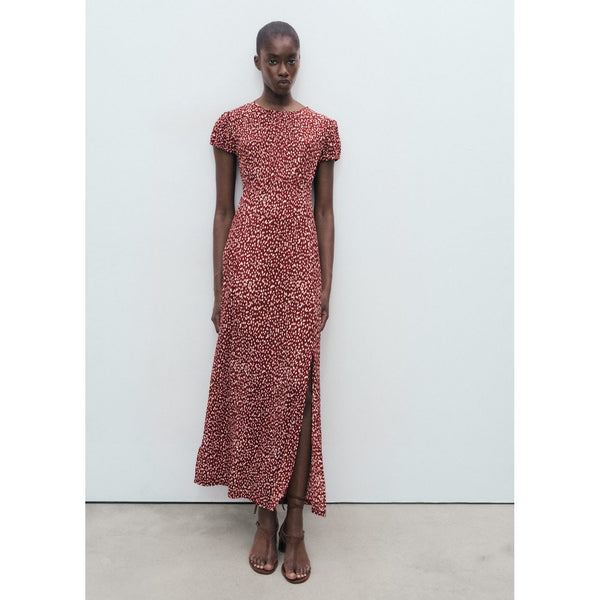 Side Slit Printed Dress