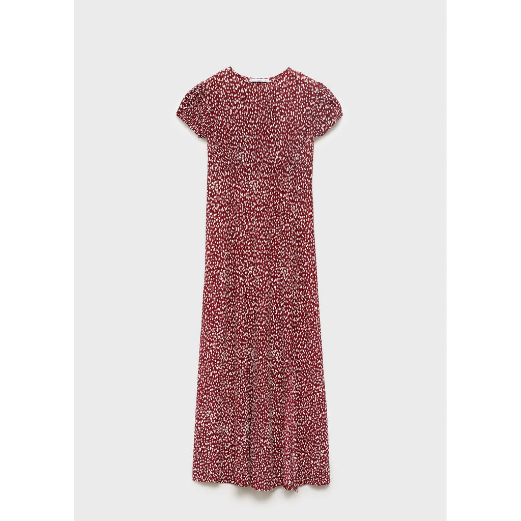 Robe Imprimée Fente Latérale