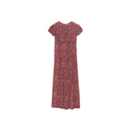 Robe Imprimée Fente Latérale